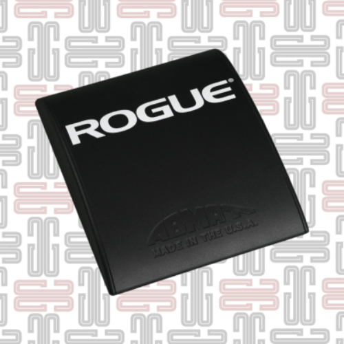 Rogue Abmat - THE ABDOMINAL TRAINING GYM MAT, WITH NEW PROPRIETARY FOAM BLEND CONSTRUCTION Soft to the touch but firm in use, the new and improved AbMat combines the key design innovations of the original model with a new single-piece construction, featuring molded integral skin polyurethane foam. This medical-grade, closed-cell material not only offers antibacterial and moisture-resistant properties, but also adds to the density and structural integrity of the mat, preventing the arch from flattening out over time, so you get a consistent abdominal workout day to day, year to year. The AbMat is still made with pride in the USA, and is available with exclusive Rogue branding. Since its inception over 20 years ago, this fundamental core training accessory has enabled athletes to get the full range of motion necessary to train the entire abdominal muscle groups, as its curved shape helps to flex the spine and lengthen the ab muscles for more effective sit-ups and crunches. Great for home gyms and commercial gyms, alike, the new AbMat can also now be effectively and easily cleaned with just about any standard cleaning product, making it safer for multiple athletes to use in quick succession. The updated, textured finish offers a comfortable feel, and the smooth, non-skid back promises stability on most surfaces.