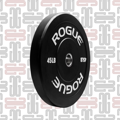 45LB Rogue Echo Bumper Plates - (Used as New) Rogue Echo Bumper Plates have an IWF standard 450MM diameter, minimal surface imperfections, and a weight within 1% of its target. Combined with stainless steel inserts and quality virgin rubber, the Echos offer a dead bounce and durability. Approved for the new Army Combat Fitness Test (ACFT) This product has been officially approved for use with the United States Army’s Combat Fitness Test, a 6-event readiness assessment that’s replacing the previous 3-event Army Physical Fitness Test in 2020. The grueling new ACFT is neutral across all genders and age groups, and includes a strength deadlift, standing power throw, hand-release push-ups, sprint/drag/carry, leg tuck, and a 2-mile run.