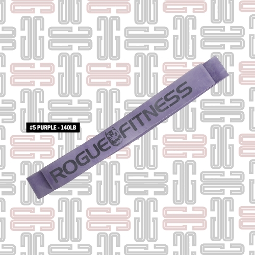 Rogue Monster Bands - Purple - Rogue Monster Bands are the versatile, go-anywhere accessory for customized resistance training—from mobility work and pull-up assistance to banded squats and bench presses. There are several color-coded versions of the natural latex rubber stretch bands to choose from, each measuring 41