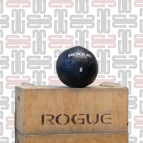 6 lb Rogue Medicine Ball - Individually constructed, stitched, and tested at our manufacturing facility in Columbus, Ohio, Rogue Medicine Balls are made for high-speed, high-intensity training—backed by a two-year warranty.Customers can choose from 11 different weight increments—ranging from 4LB up to 30LB—all featuring the same 14