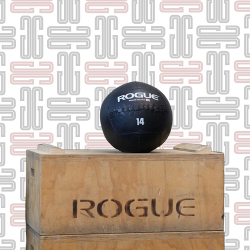 14 lb Rogue Medicine Ball - Individually constructed, stitched, and tested at our manufacturing facility in Columbus, Ohio, Rogue Medicine Balls are made for high-speed, high-intensity training—backed by a two-year warranty.Customers can choose from 11 different weight increments—ranging from 4LB up to 30LB—all featuring the same 14