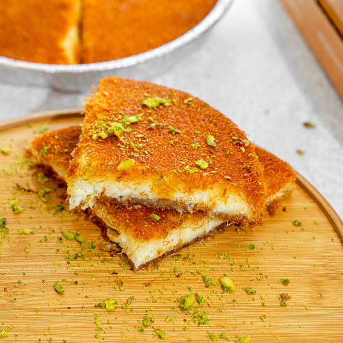 Alkhaleel Kunafa  - Bain Narain Cream mini Size - 2 to 3 people