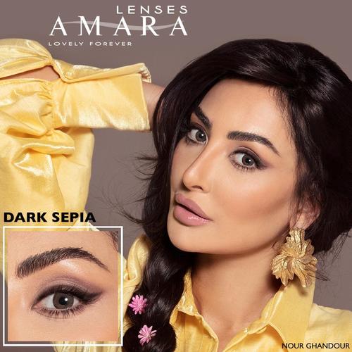 Caduyat  - Dark Sepia - Amara Lenses Plano - Duration : Monthly Lenses 
 Material : Polymacon
 Water Content : 0.38
 Center Thickness : 0.03 / 0.15mm
 Base Curve : 8.7mm
 Diameter : 14.5
 FDA & CE Approved