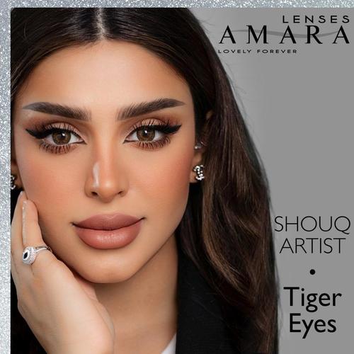 Caduyat  - Tiger Eyes - Amara Lenses Plano - Duration : Monthly Lenses 
 Material : Polymacon
 Water Content : 0.38
 Center Thickness : 0.03 / 0.15mm
 Base Curve : 8.7mm
 Diameter : 14.5
 FDA & CE Approved