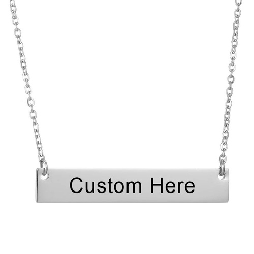 Necklace - Laser Engraving
