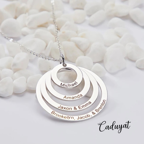 Pendant Circle - Laser Engraving