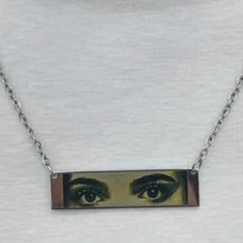 Eyes Necklace - Laser Engraving