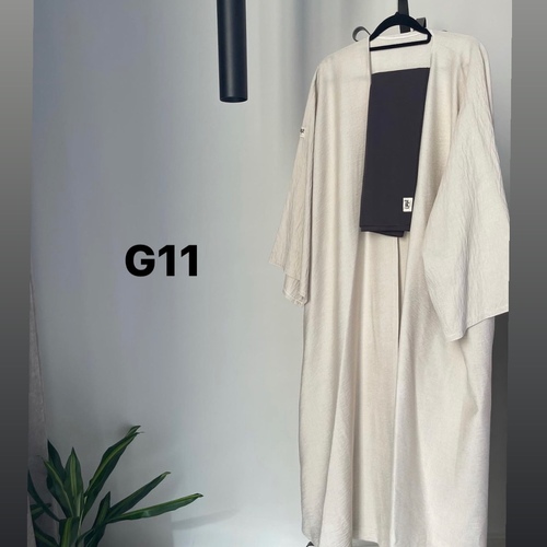 Linen Promotion (2 abayas )