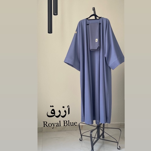 عباية كريب ملون