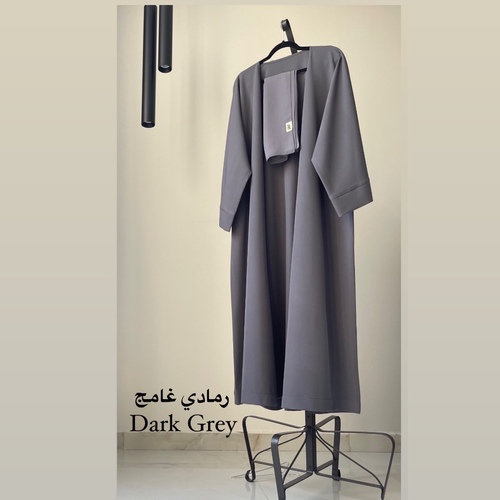 عباية كريب ملون