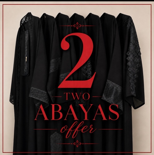 TWO abayas offer