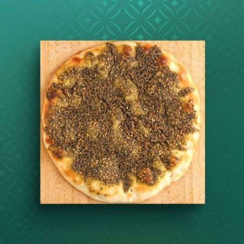Thyme Fteera Stuffed With Akkawi Cheese - Thyme Fteera Stuffed With Akkawi Cheese