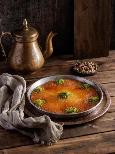 كنافة نابلسية شقراء
