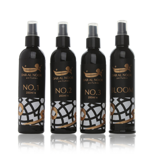 Roshoush Gold Box - 4 pcs - Dar Al Noor - Roshoush Gold Box - 4 pcs 250 ml each