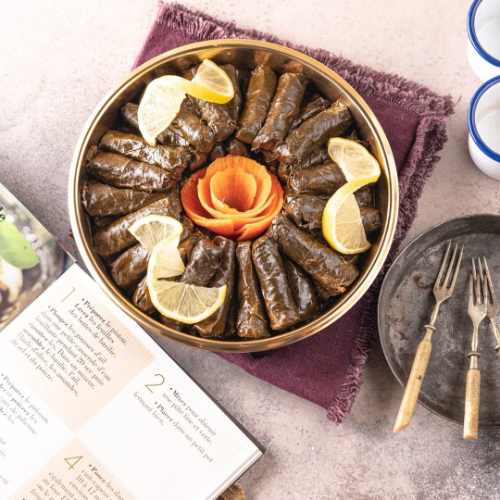 Lemon Waraq Enab With Olive Oil