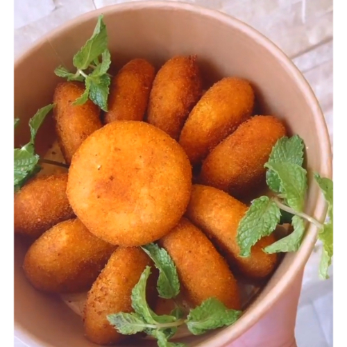 Fried Potato Meat Kubba