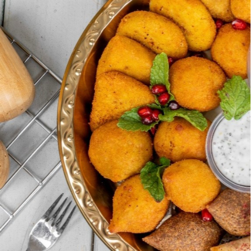 Mix Fried Kubba From All Kinds