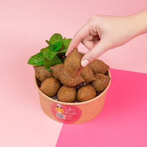 frozen Burgul Kibbeh with Meat and Walnuts