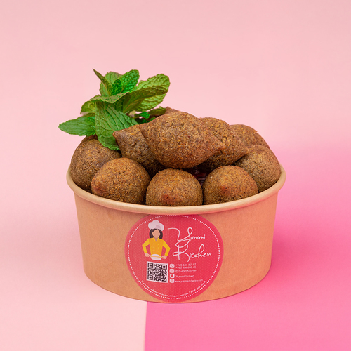 frozen Burgul Kibbeh with Meat and Walnuts