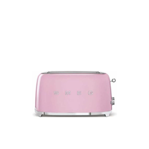 Toaster 4X2 - Product Family: Toaster No. of slices: 4 No. of slots: 2 No. of toasting levels: 6 Colour: Pink Finishing: Glossy Net Weight (kg): 2.400 kg Gross Weight (kg): 4.800 kg Packaged Width: 366 mm Packaged Depth: 224 mm Height (mm) Packaged: 248 mm