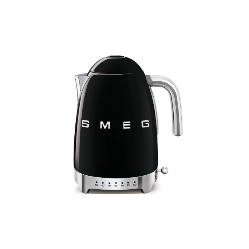 Variable Temperature Kettle - Product Family: Kettles Max capacity: 1.7lt / 7 cups Auto switch off: Yes, when at a selected temperature Body material: Stainless steel Colour: Black Finishing: Glossy Net Weight (kg): 1.800 kg Gross Weight (kg): 3.00 kg Packaged Width: 294 mm Packaged Depth: 228 mm Height (mm) Packaged: 260 mm Voltage: 220-240V / Power: 2400W