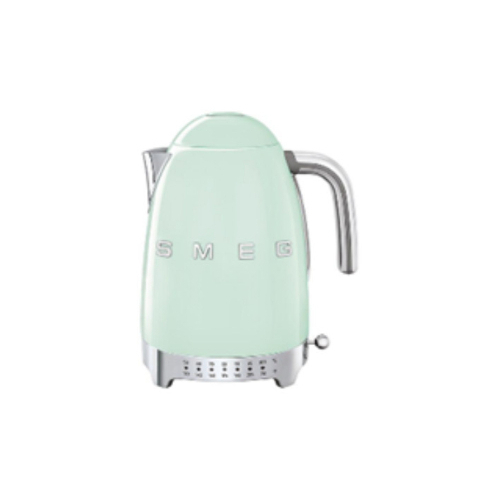 Variable Temperature Kettle - Product Family: Kettles Max capacity: 1.7lt / 7 cups Auto switch off: Yes, when at a selected temperature Body material: Stainless steel Colour: Green Finishing: Glossy Net Weight (kg): 1.800 kg Gross Weight (kg): 3.00 kg Packaged Width: 294 mm Packaged Depth: 228 mm Height (mm) Packaged: 260 mm Voltage: 220-240V / Power: 2400W