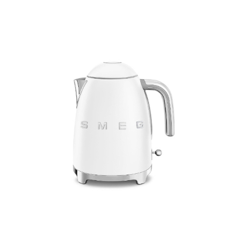 Kettle - Product Family: Kettles Max capacity: 1.7lt / 7 cups Auto switch off: Yes, at 100°C Body material: Stainless steel Colour: White Finishing: Matt Net Weight (kg): 1.600 kg Gross Weight (kg): 2.400 kg Packaged Width: 273 mm Packaged Depth: 228 mm Height (mm) Packaged: 260 mm Voltage: 220-240V / Power: 2400W