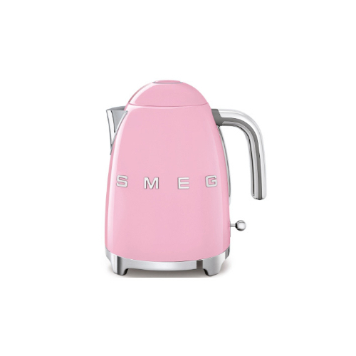 Kettle - Product Family: Kettles Max capacity: 1.7lt / 7 cups Auto switch off: Yes, at 100°C Body material: Stainless steel Colour: Pink Finishing: Glossy Net Weight (kg): 1.600 kg Gross Weight (kg): 2.400 kg Packaged Width: 273 mm Packaged Depth: 228 mm Height (mm) Packaged: 260 mm Voltage: 220-240V / Power: 2400W