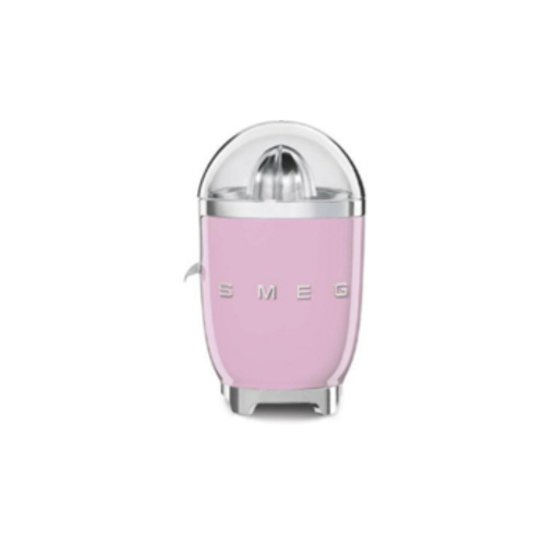 Juicer - Product Family: Citrus Juicer Power: 70 W Anti-drip Spout: Yes Cone Material: Stainless steel Color: Pink Finishing: Glossy Product Height: 281 Net Weight (kg): 2.560kg Gross weight (Kg): 3.700
 Packaged Width: 242 mm Packaged Depth: 220 mm Height (mm) Packaged: 348 mm Voltage: 220-240V / Power: 70W