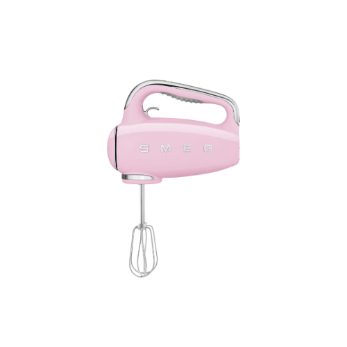 Hand Mixer - Product family: Hand Mixer
 Speeds: 9 Turbo Function: Yes Accessory bag: Yes Color: Pink
 Finishing: Glossy Power supply cable length: 1.5 M / Power: 250 W  Packaged Width: 292mm  Pacaged Depth: 146mm  Hight (mm) Packed: 243mm  Net Weight (kg): 1.150kg Gross Weight (kg): 1.900kg