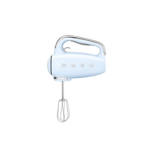 Hand Mixer - Product family: Hand Mixer Speeds: 9 Turbo Function: Yes Accessory bag: Yes Color: Blue Finishing: Glossy Power supply cable length: 1.5 M / Power: 250 W  Packaged Width: 292mm  Pacaged Depth: 146mm  Hight (mm) Packed: 243mm  Net Weight (kg): 1.150kg Gross Weight (kg): 1.900kg