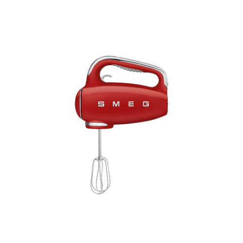 Hand Mixer - Product family: Hand Mixer Speeds: 9 Turbo Function: Yes Accessory bag: Yes Color: Red Finishing: Glossy Power supply cable length: 1.5 M / Power: 250 W  Packaged Width: 292mm  Pacaged Depth: 146mm  Hight (mm) Packed: 243mm  Net Weight (kg): 1.150kg Gross Weight (kg): 1.900kg