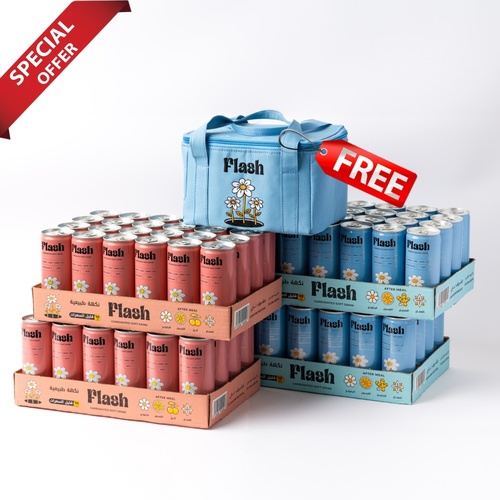 Special offer | 4 boxs Flash Drink - Special offer | 4 boxs Flash Drink
2 Blue Flash
2 cherry Flash
Flash bag free