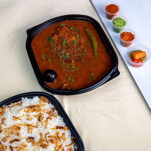 Marag Zobaide with White Rice - fish tander mixed fish seasoning cook with tomato green peppers coriander dill kuwaiti style present white rice Mabouch green rad