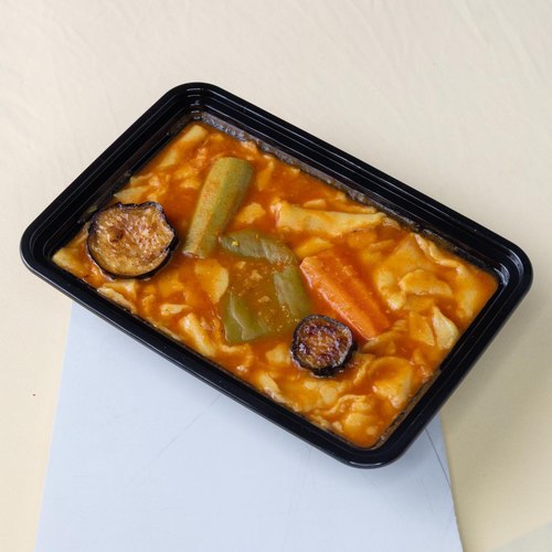 Margoga - white flour dough cook with vegetable