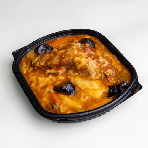 Margoga with Lamb - white flour dough cook with vegetable and lamp