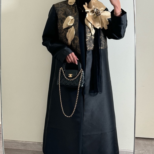 floral abaya