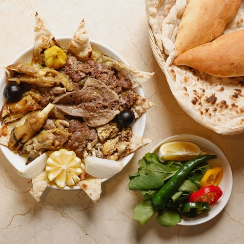 تشريب راس كامل4حبات كراعين - 4 حبات كراعين