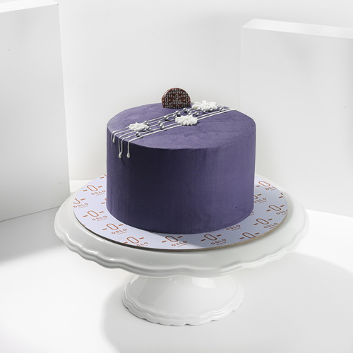 Oslo line cake - Size 6 inch, delicious chocolate cake rich in cream cheese / enough for 4-6 people