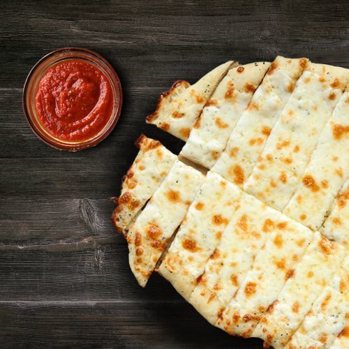 82GOURMIZZA - Garlic Bread Sticks with Mozzarella Cheese - Delicious cheesy breadsticks with garlic butter, oregano