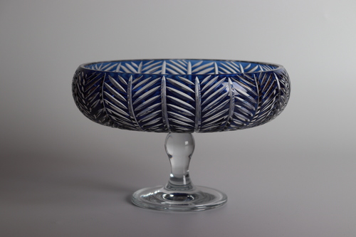 Infinite Blue Large Dessert Bowl - 28 cm Diameter Hand made Made in Turkey