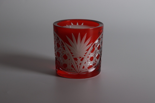 Beam Red Small Candle - 10 cm Diameter Unscented Candle IncludedHand Made
Made in Turkey