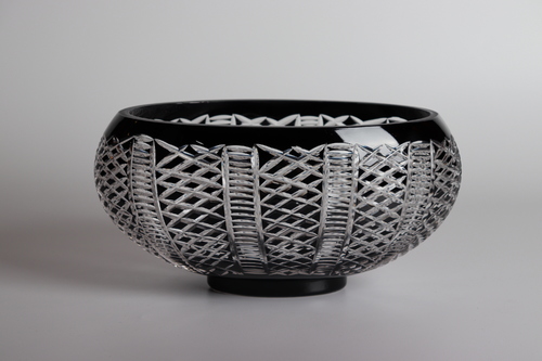 Extreme Black Dessert Bowl - 30 cm Diameter  Hand Made Made in Turkey