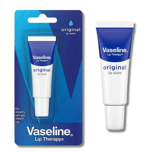 Vaseline Lip Therapy Advanced Healing – Intensive Moisturizing Lip Treatment (10g) - Vaseline Lip Therapy Advanced Healing is a powerful lip moisturizer designed to repair dry, cracked, or chapped lips. known for creating a protective barrier that locks in moisture and restores softness from the very first use.Perfect for daily use, especially in cold, dry weather, providing long-lasting comfort and smoothness to the lips.Benefits:
Repairs and soothes chapped lips
Deep, long-lasting hydration
Protects lips from dryness
Leaves lips soft, smooth, and plump
Lightweight, non-greasy texture
Suitable for all skin types
How to Use:Apply a small amount to the lips as needed throughout the day. For best results, use before bedtime and outdoors.
Net Weight: 10g