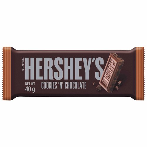 Qasr Al Sultan - Hershey's Cookies N Chocolate - Hershey's Creamy Milk Bars come with the goodness of creamy milk