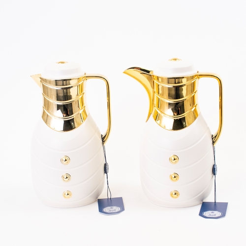 Qasr Al Sultan - Dora White Gold Thermos Set (K190001/2IVYG)