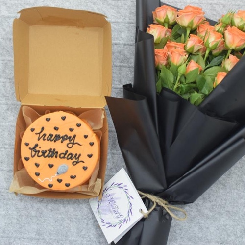 HB Orange Cake & Roses