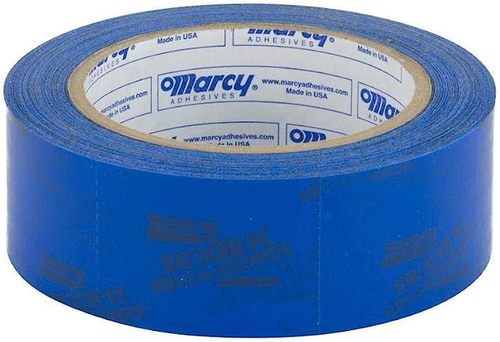 Marcy Molding Blue Tape 3.8cm X32m - Marcy auto glass tapes can be applied in all 4 corners of the glass prior to installation to prevent damage during transportation. Along with great bonding capability, these adhesive tape products are guaranteed not to leave residue when they are removed. The 3.8 x 32m blue, orange, and clear tape is great for securing auto glass that is newly installed. Tape includes 