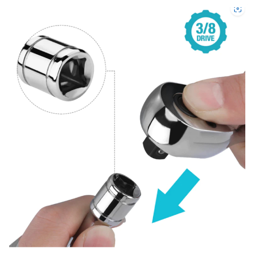 DURATECH 3-Piece Magnetic Swivel Spark Plug Socket Set