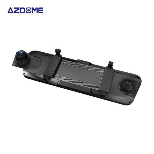 AZDOME touch screen streaming rearview mirror dash cam 9.66